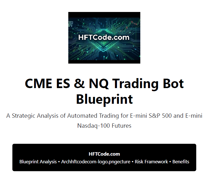 CME ES & NQ Trading Bot Blueprint – Free PDF Report