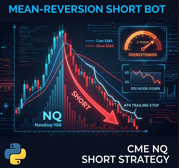 Python Short Selling Algorithm — Nasdaq-100 Futures (NQ CME)